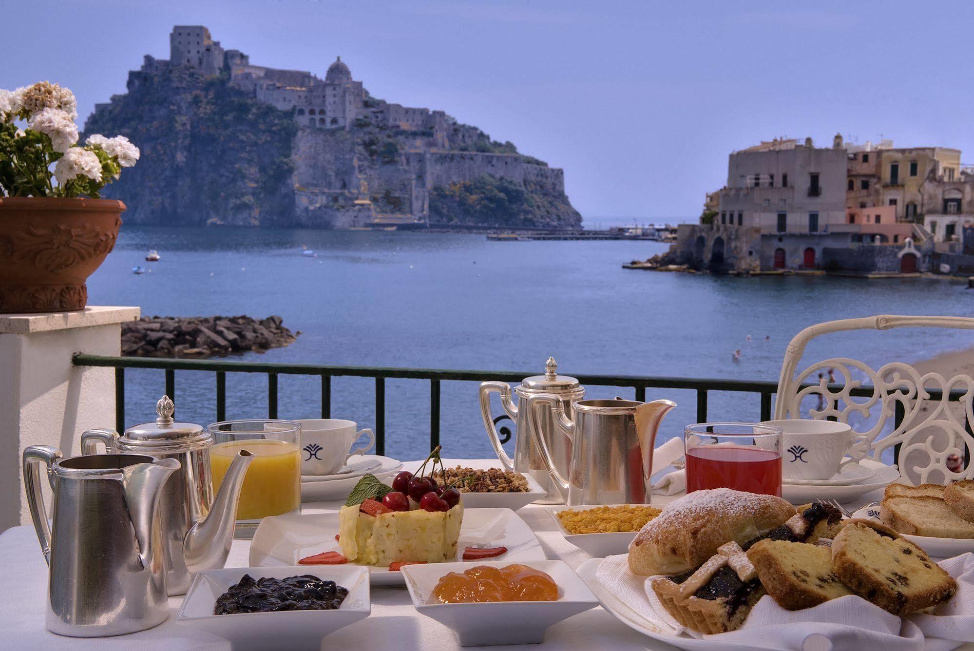 Miramare E Castello Hotel Ischia Restaurant photo